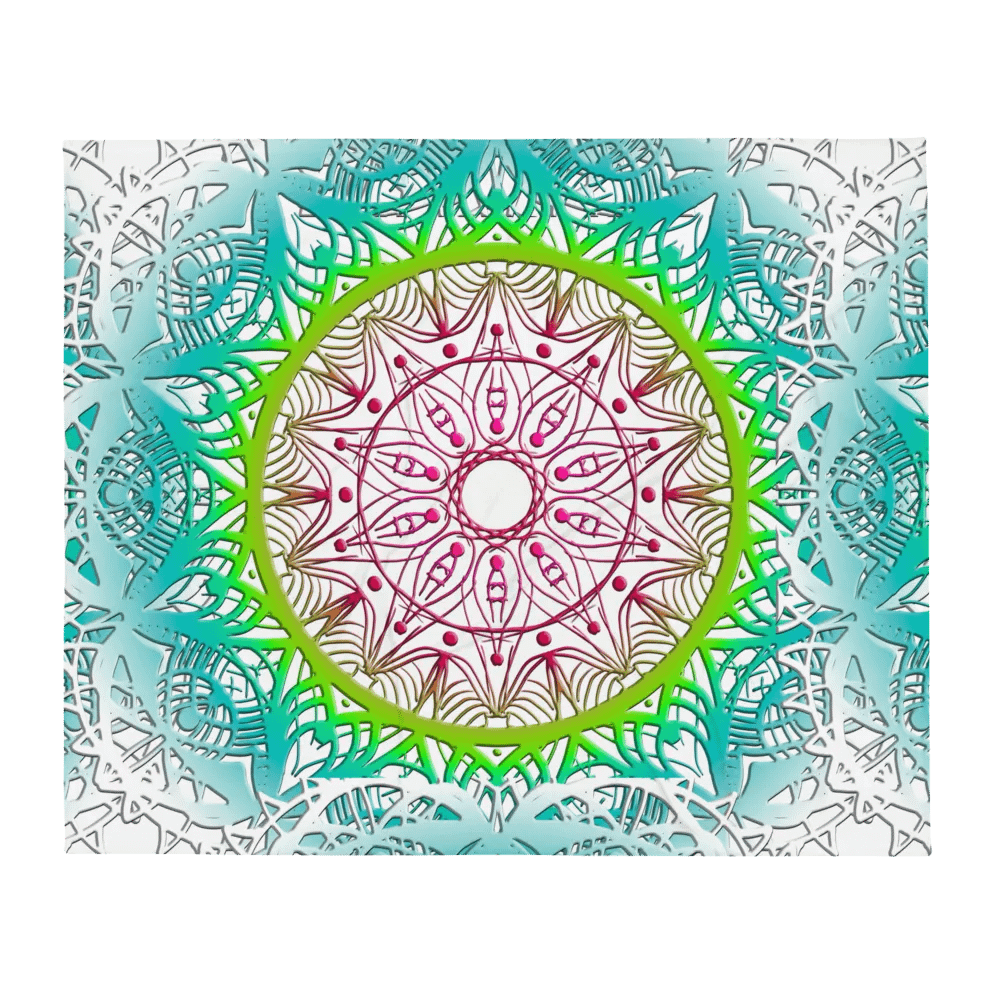 Mandala Dreams Throw Blanket product image (3)