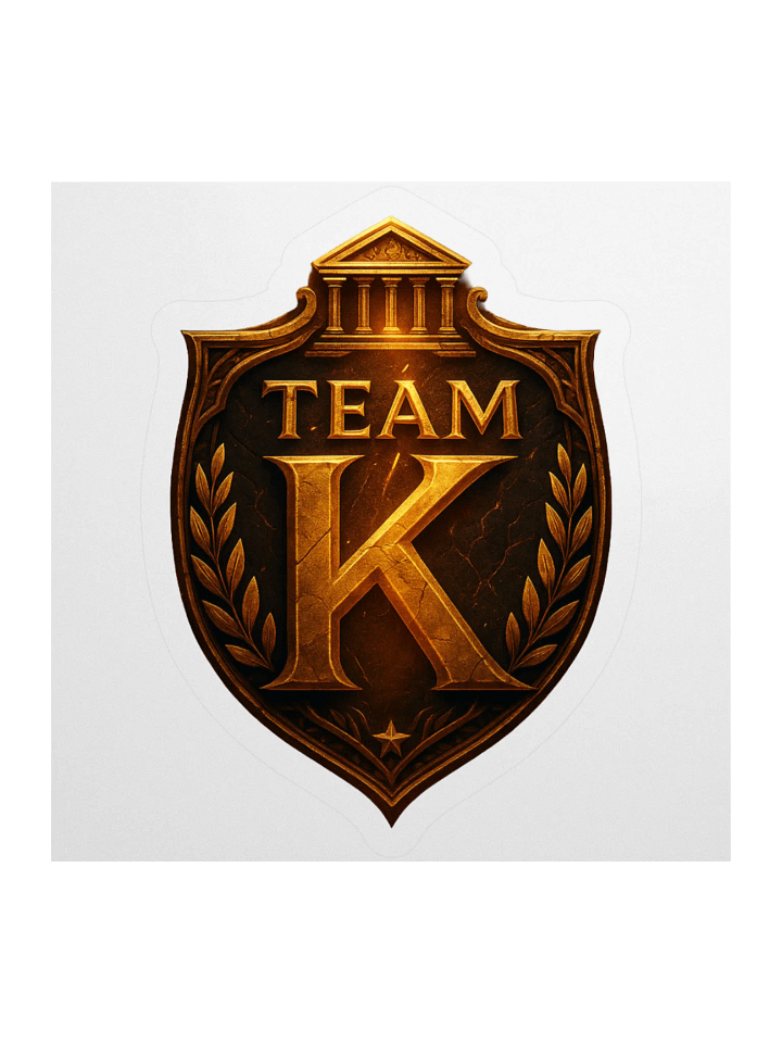 Team K V-5 STICKERS product image (1)