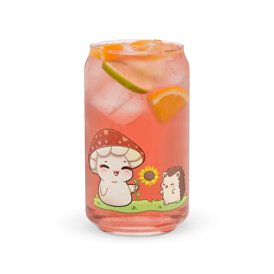 Mushie Hedgehog Can-Shaped Glass product image (7)