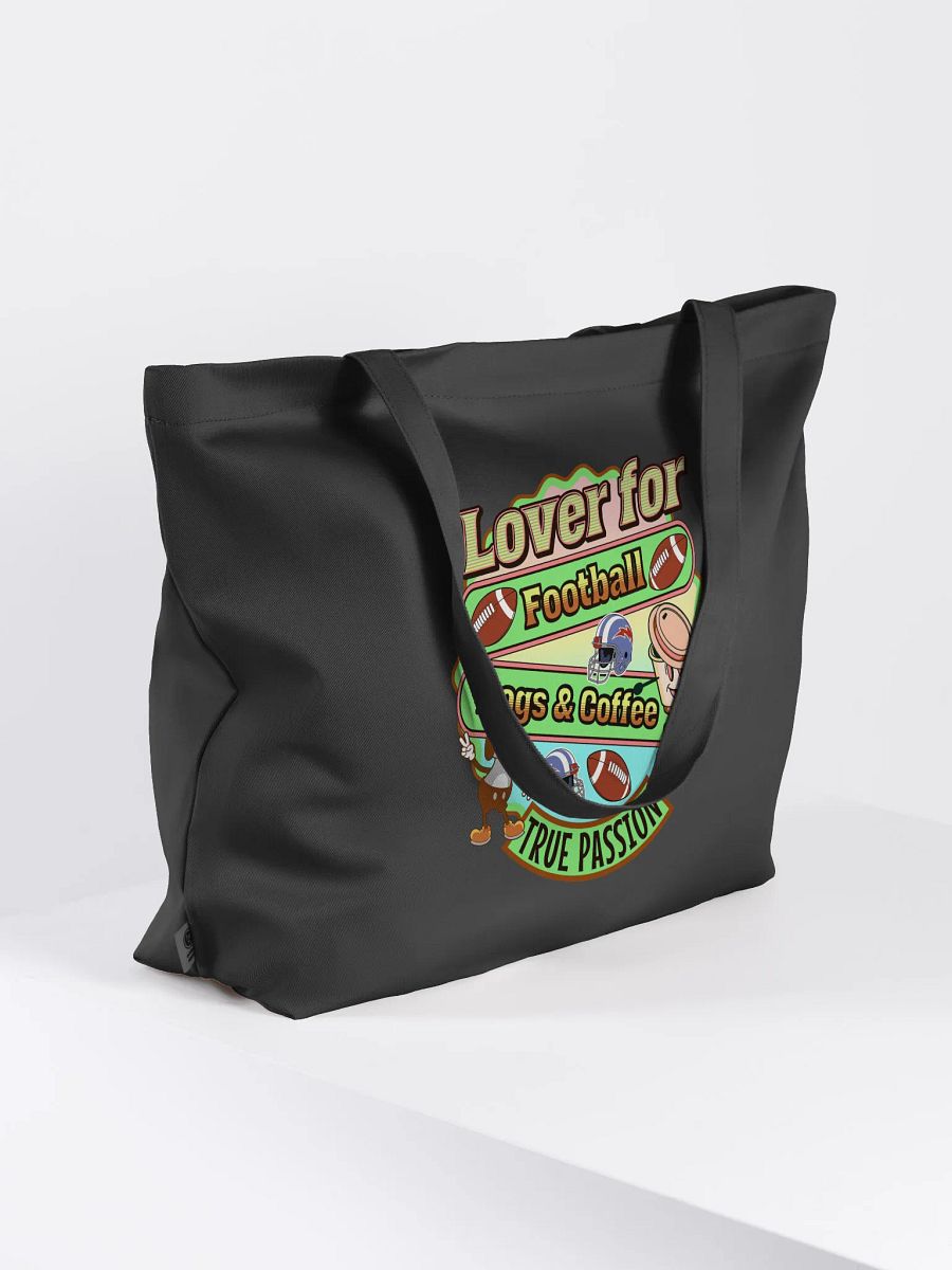 Lover For Dog Coffee Football Passionate Tote Bag product image (1)