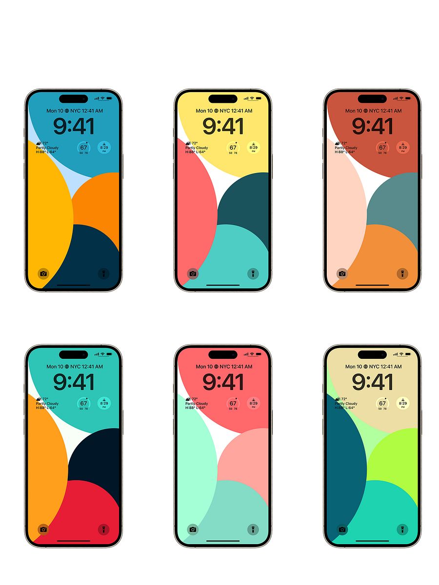 Vivid Arcs Wallpaper Pack product image (2)