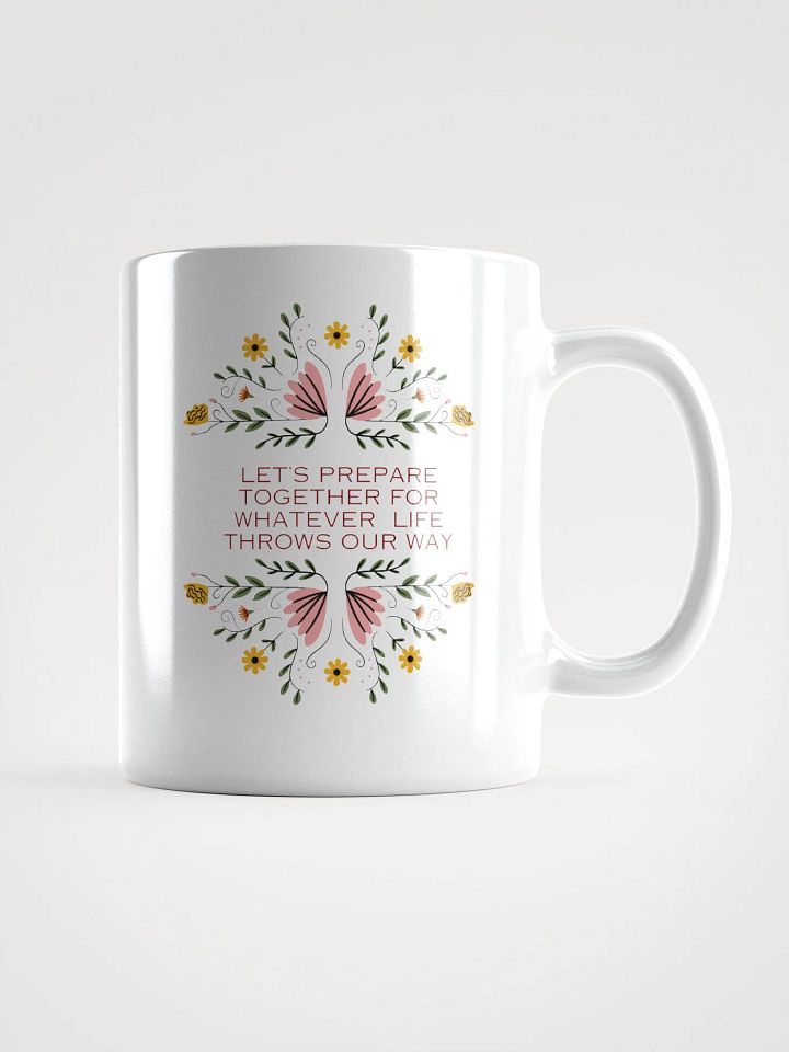 Let's Prepare Together Floral Bliss Mug product image (2)