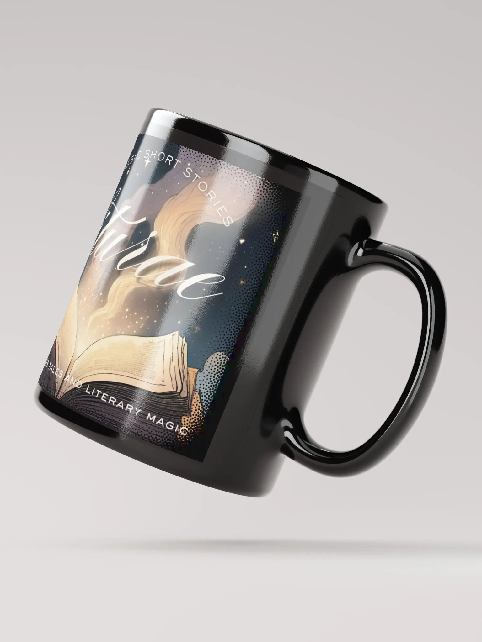 LITURAE Black Ceramic Mug product image (2)