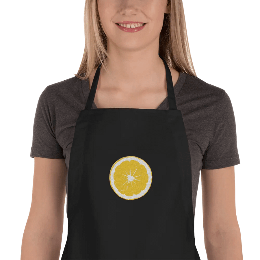 Sweet Lemon | Embroidered Cooking Apron product image (1)