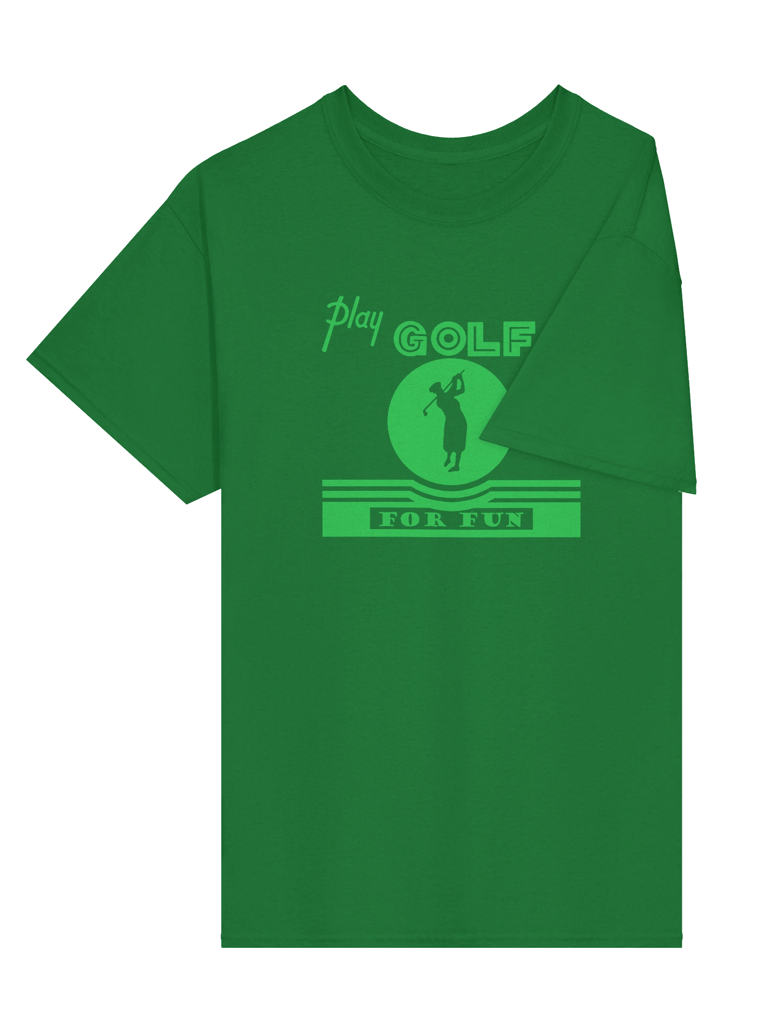 'Golf for Fun' T-Shirt — Dark product image (3)