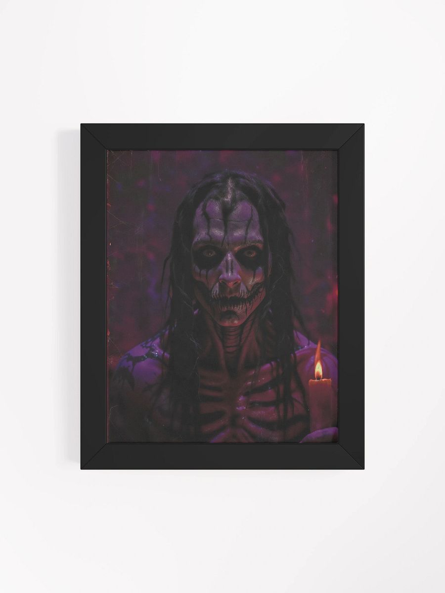 Candle of the Hollow Flame Framed Print product image (27)