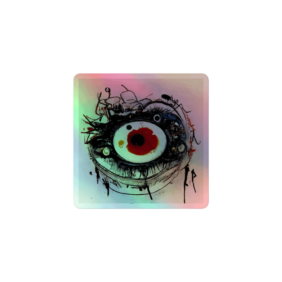 Ethereal Eye Holographic Sticker Sheet product image (1)