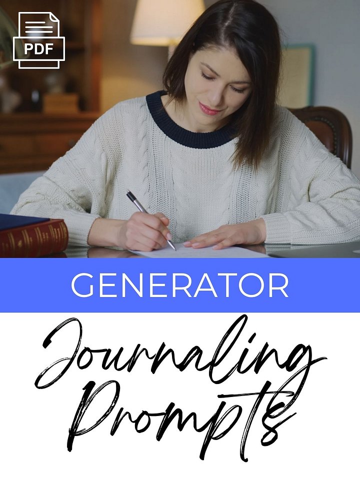 Generator Journaling Prompts Freebie product image (1)