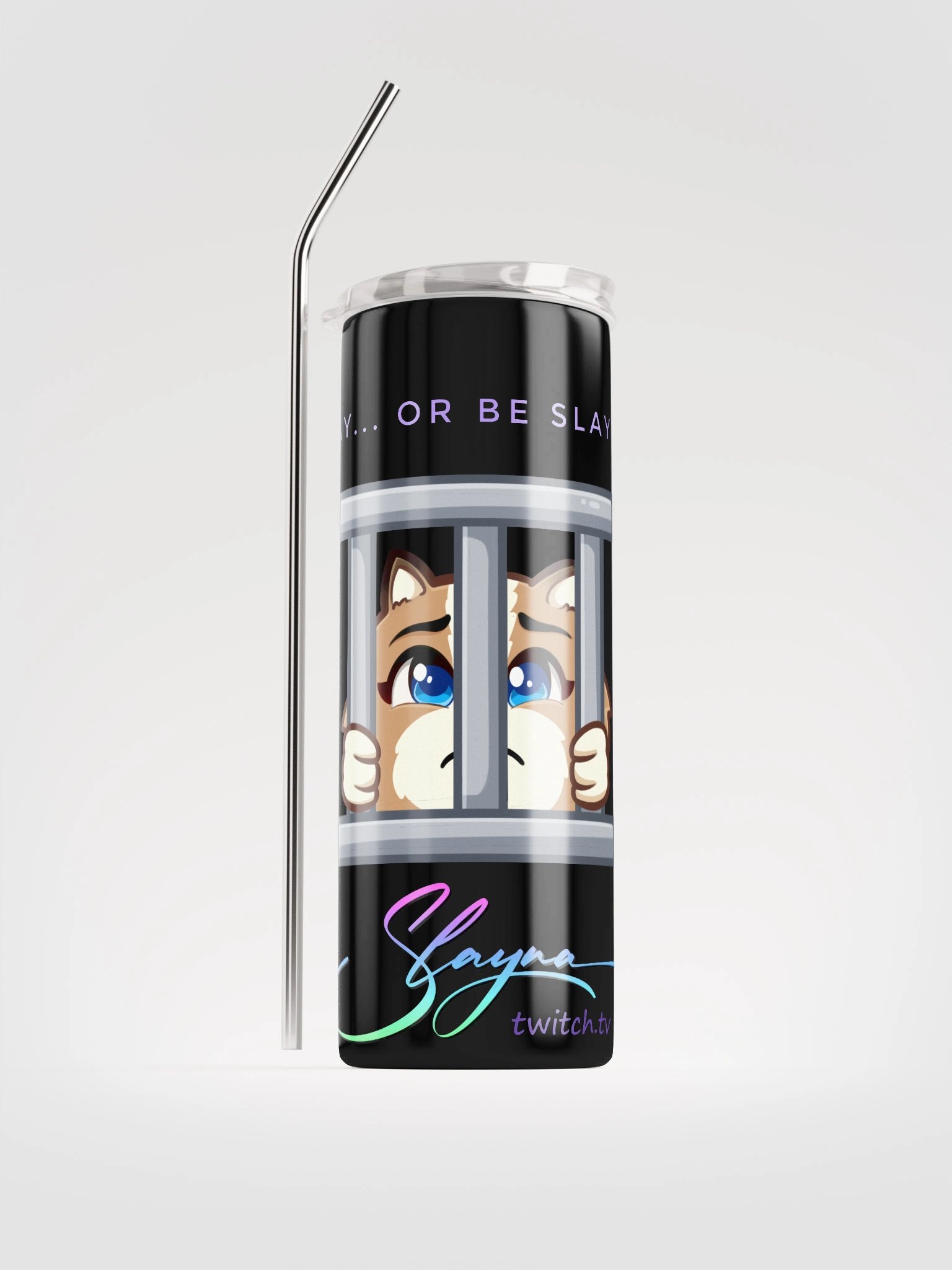 SLAYNA "Halp" Stainless Steel Tumbler product image (1)