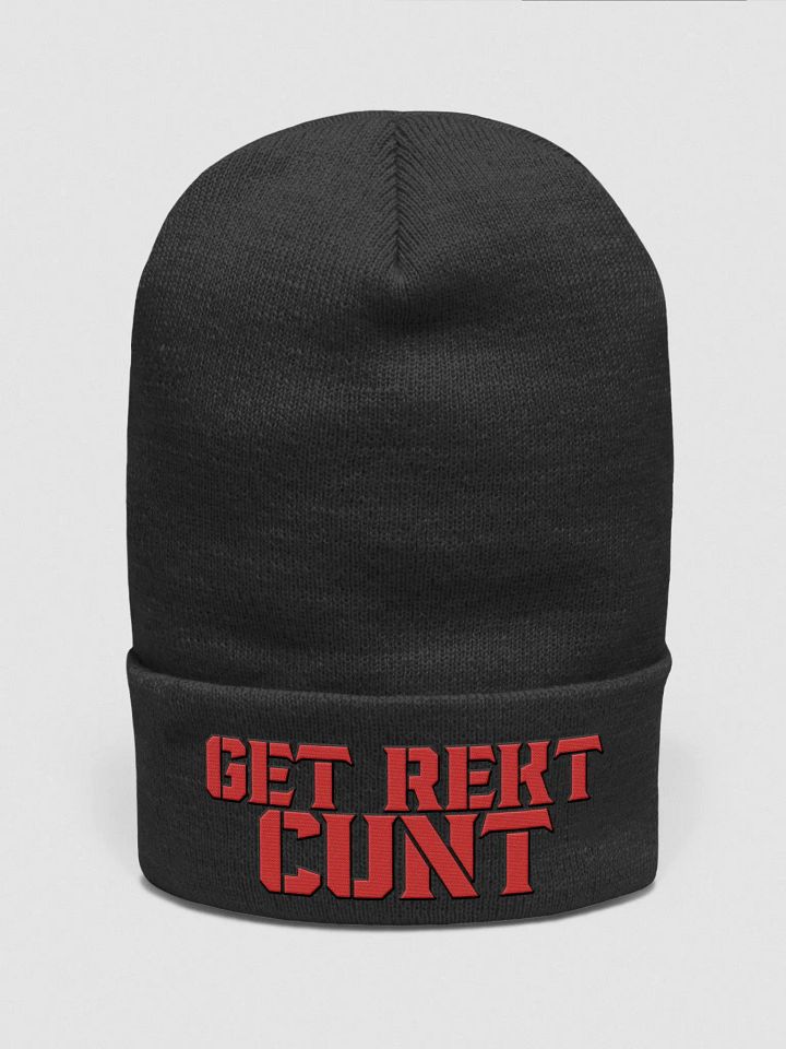 Get Rekt Cunt Beanie product image (1)