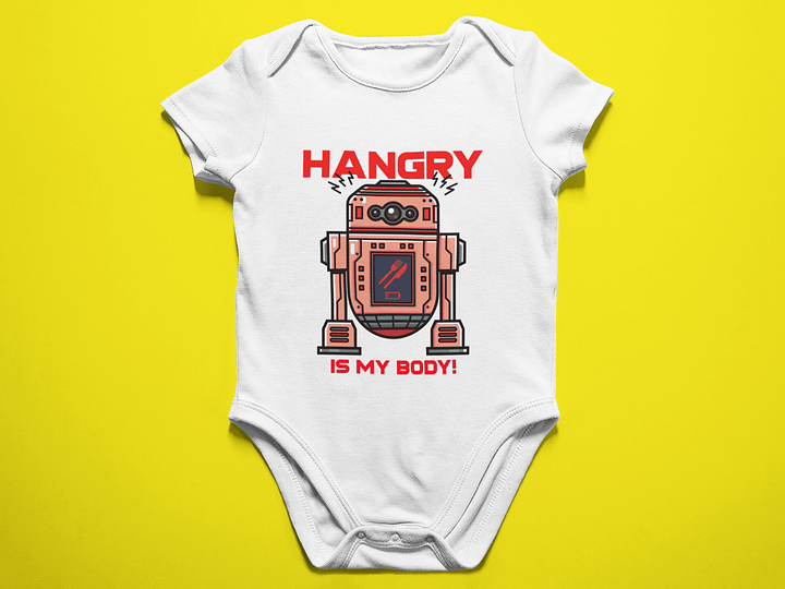 HANGRY - Baby Bodysuit Onesies for Boys and Girls product image (1)