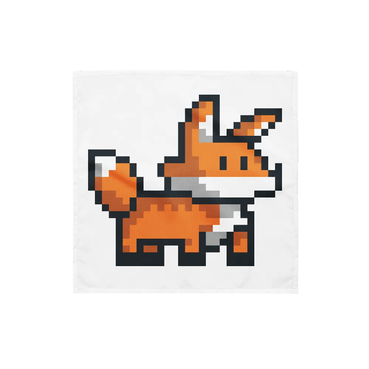 Pixel Fox All-Over Bandana product image (1)