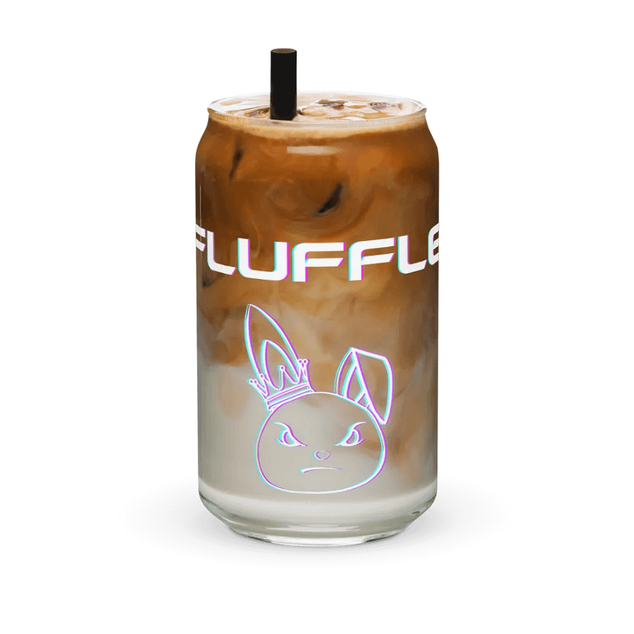 Fluffle 16oz glass product image (36)