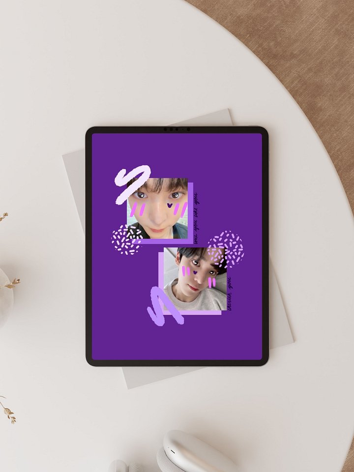 Purple Yunho / Digital Wallpaper product image (2)