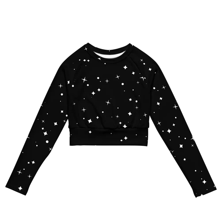 Starry Night Recycled Crop Top product image (2)