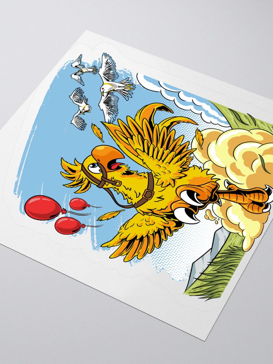 The Race Sticker product image (3)
