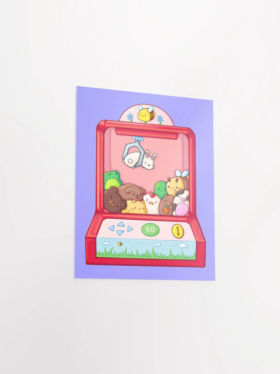 Plushie Claw Machine Poster product image (3)