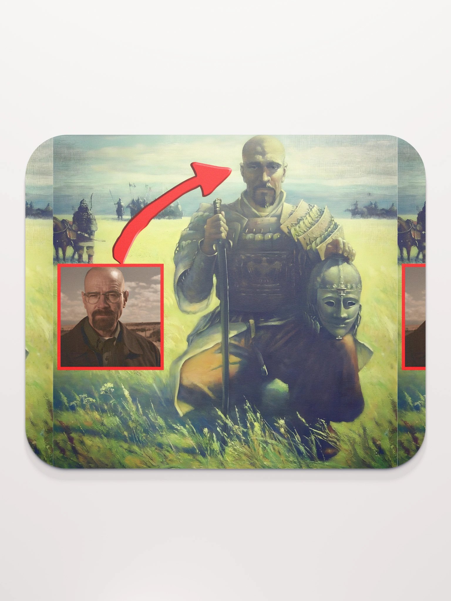 Walter White Khan Mousepad product image (2)