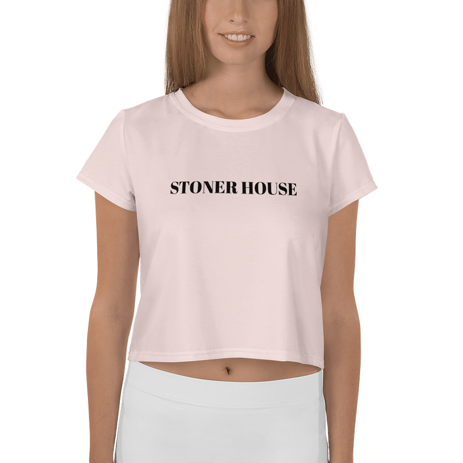 STONER HOUSE All-Over Print Crop Tee product image (1)