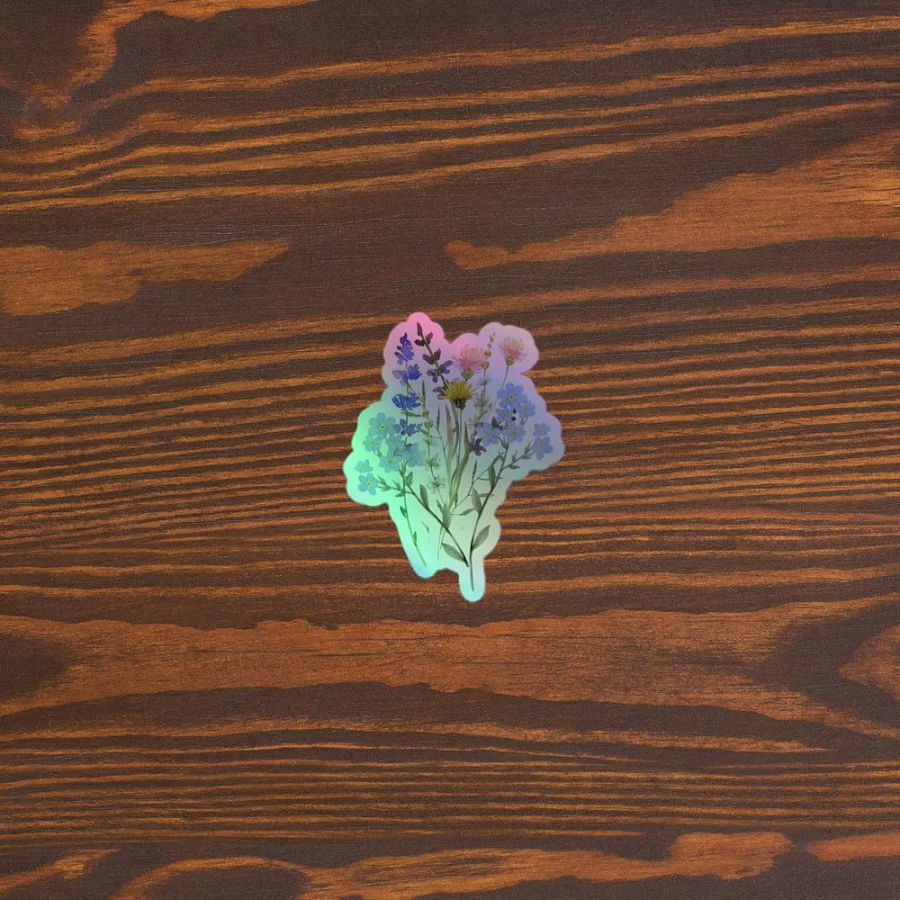 Enchanted Garden Holographic Sticker Set product image (5)