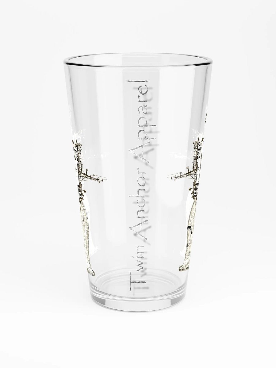 Mirrored Richard Brusco & Ancher 16oz Pint Glass product image (3)