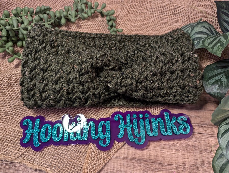 Meadow Ear Warmer - Hunter Tweed product image (1)
