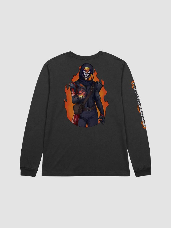 Mask Icon v2 (Black) Bella+Canvas Long Sleeve T-Shirt product image (2)