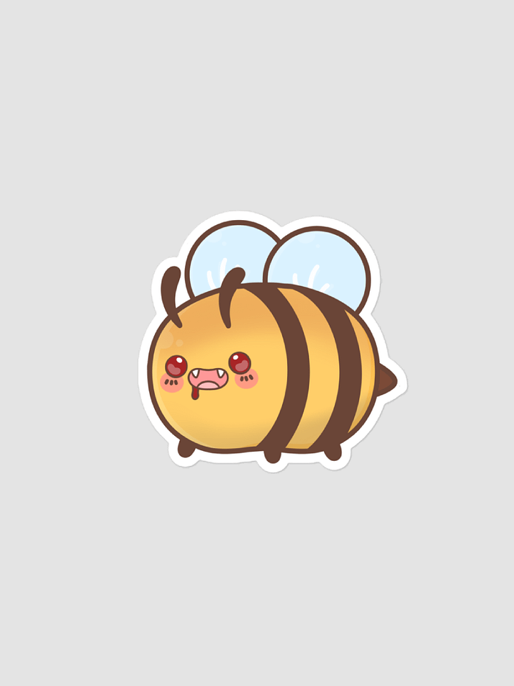 bertha the vampbee sticker product image (1)