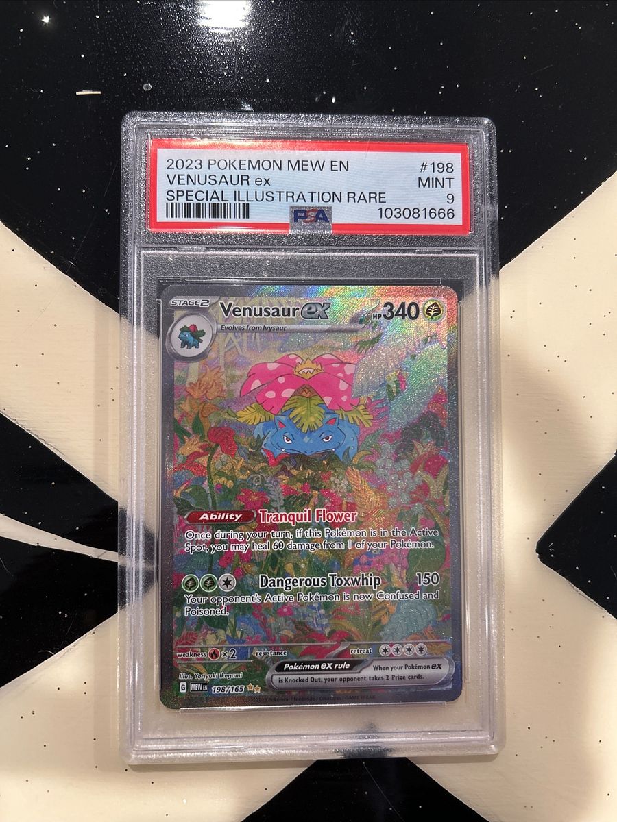 Venusaur EX special illustration rare PSA9 product image (1)