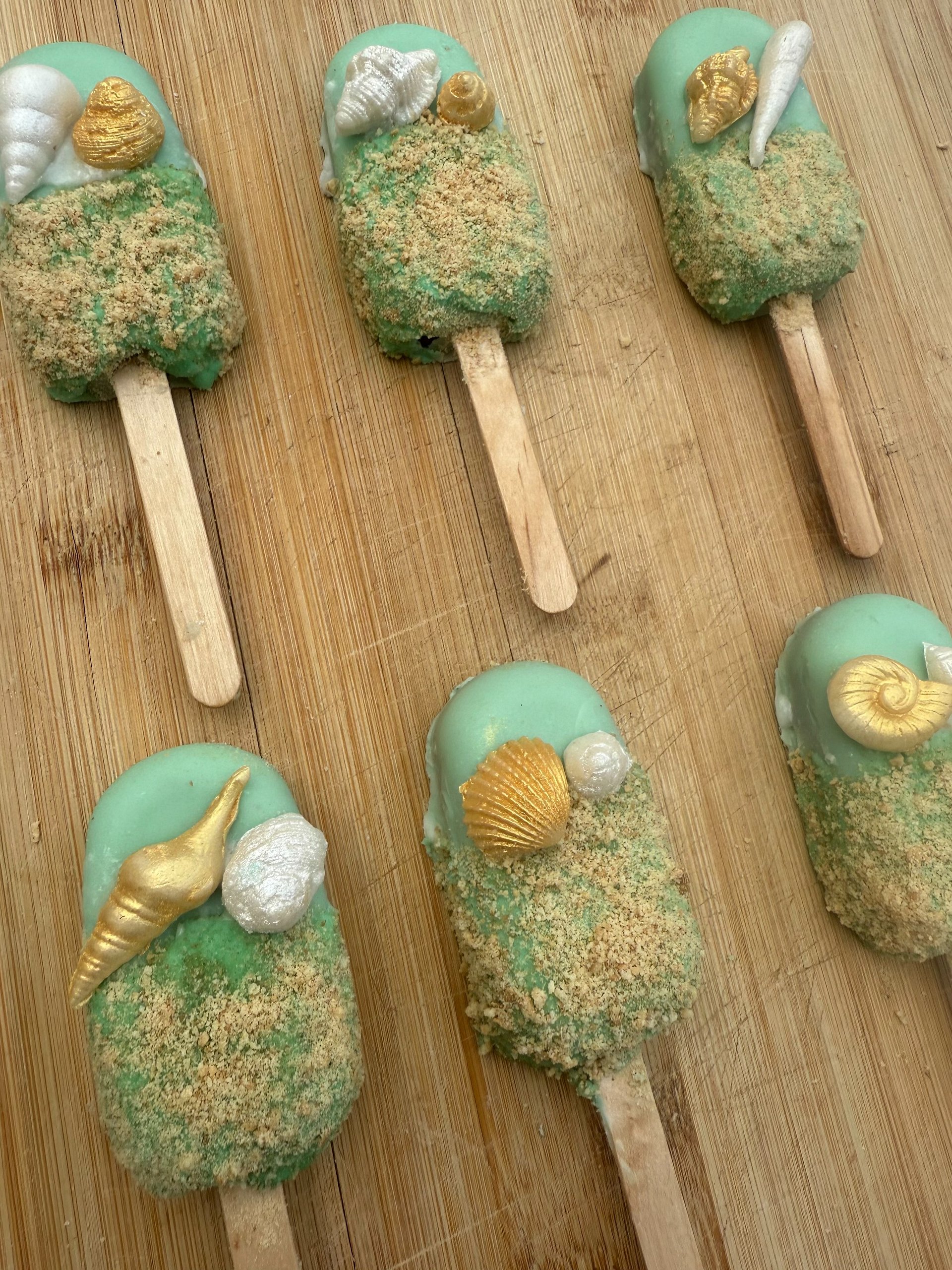 Beach-Themed Cakesicles product image (1)