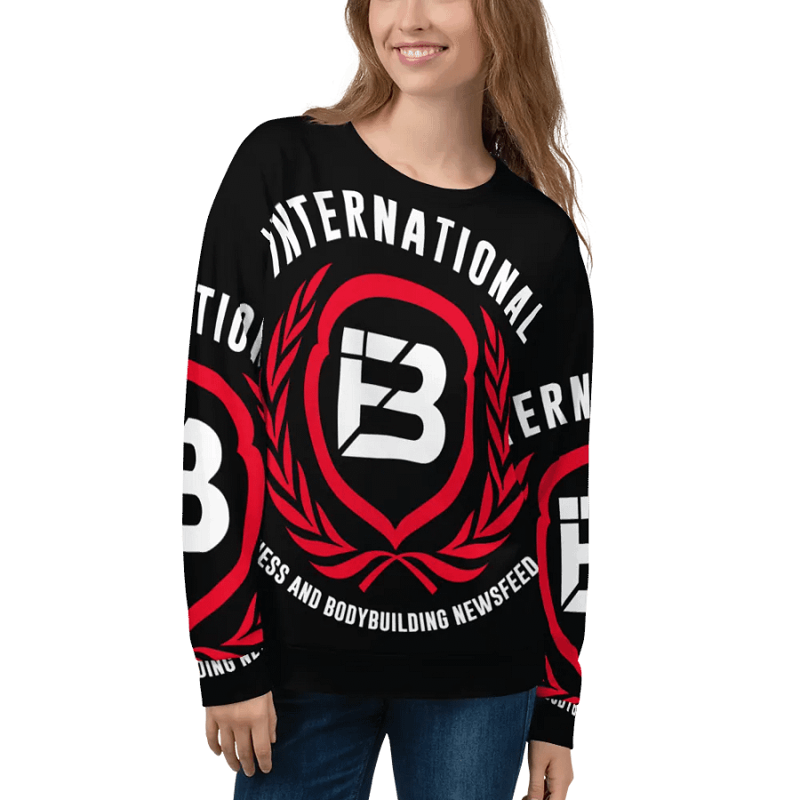 IFBNewsfeed.Org's All-Over Print Recycled Unisex Sweatshirt product image (3)