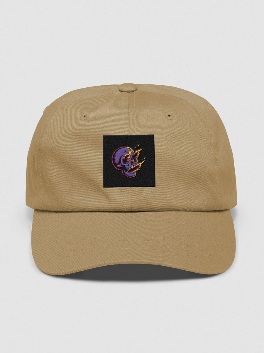 Skull Flame Embroidered Dad Hat - Urban Streetwear Cap product image (9)
