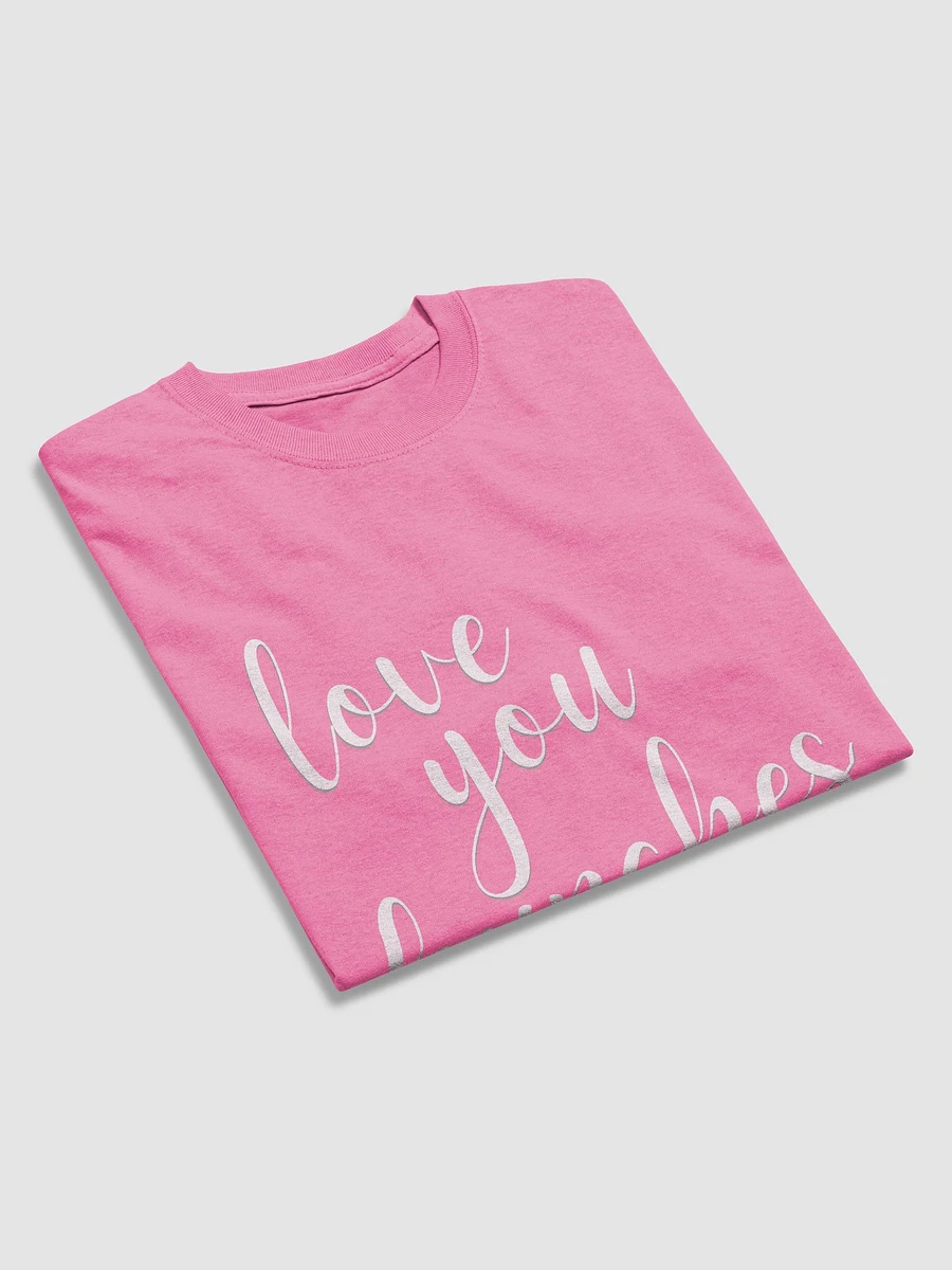 Love You Bunches Color Tee White Font product image (3)