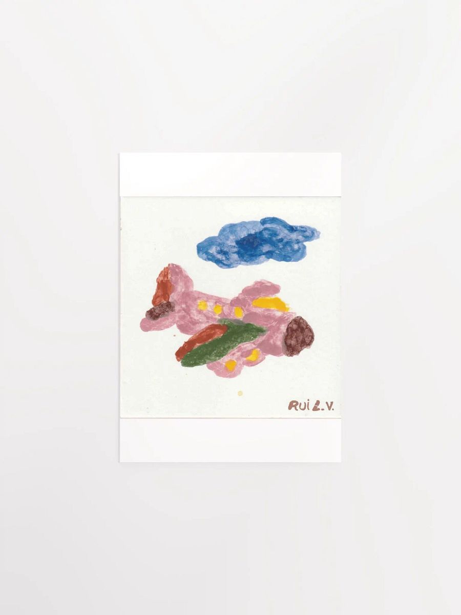 Kid Airplane (Enhanced Matte Paper Poster) product image (2)