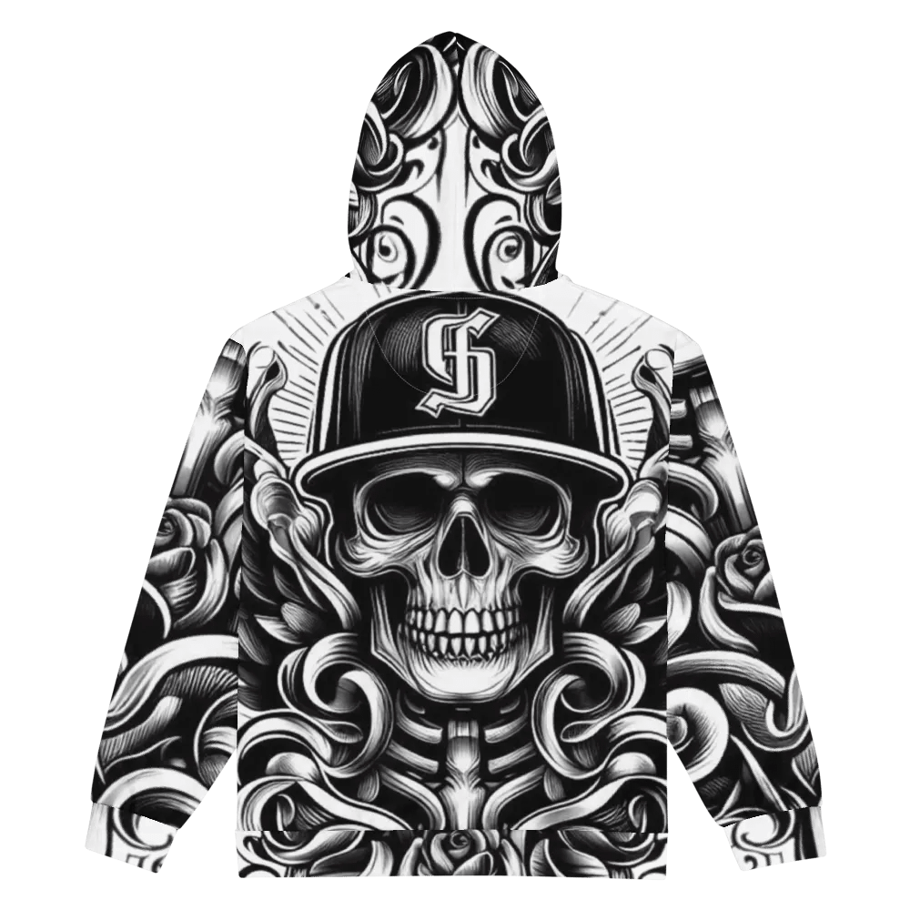 Savage Skull Zip Hoodie product image (2)