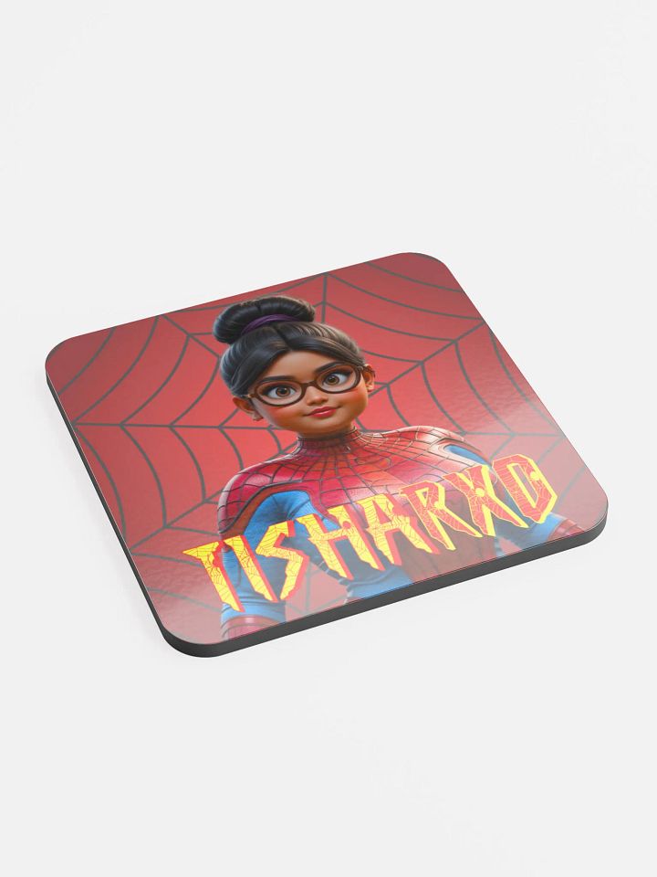 TishaRXO Spider-Girl Glossed Cork Coaster product image (2)
