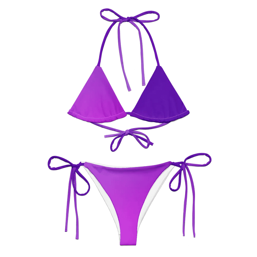 Eco-Chic Purple Haze Bikini Set product image (6)