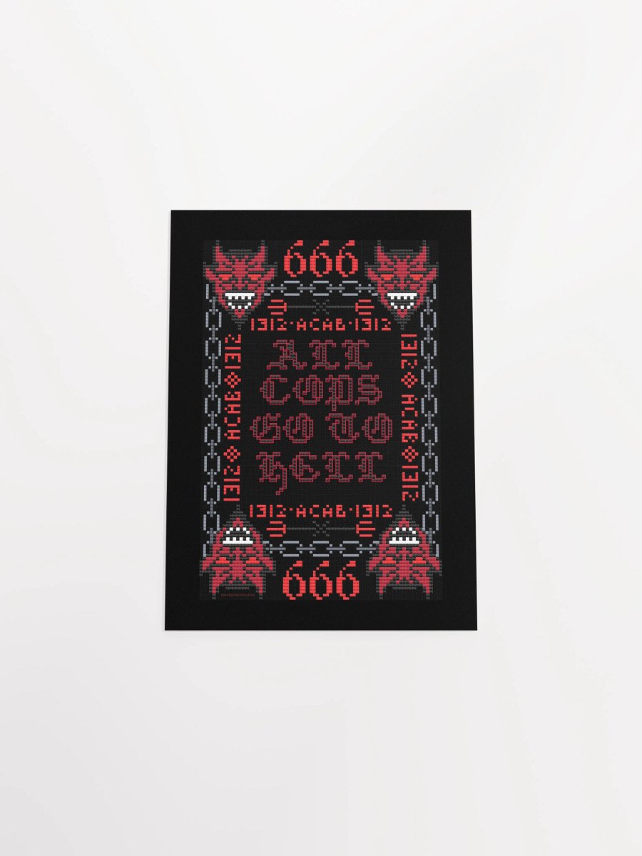 All Cops Go To Hell Devil Head Sampler product image (4)