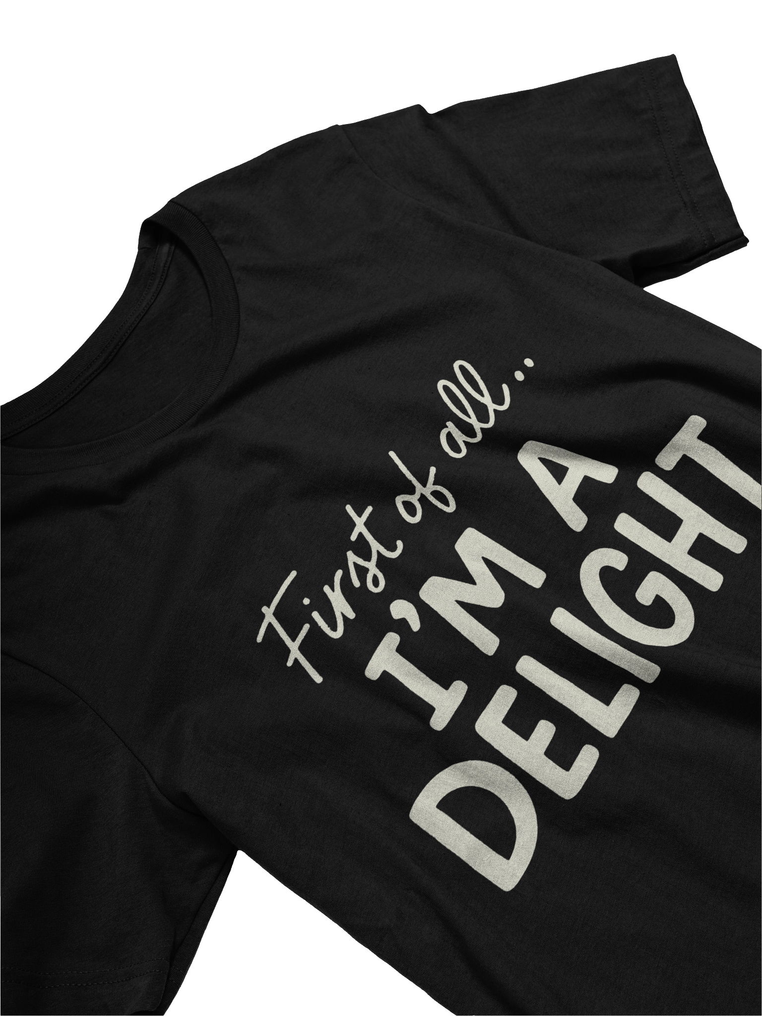 Delightful Statement Bella+Canvas T-Shirt product image (19)