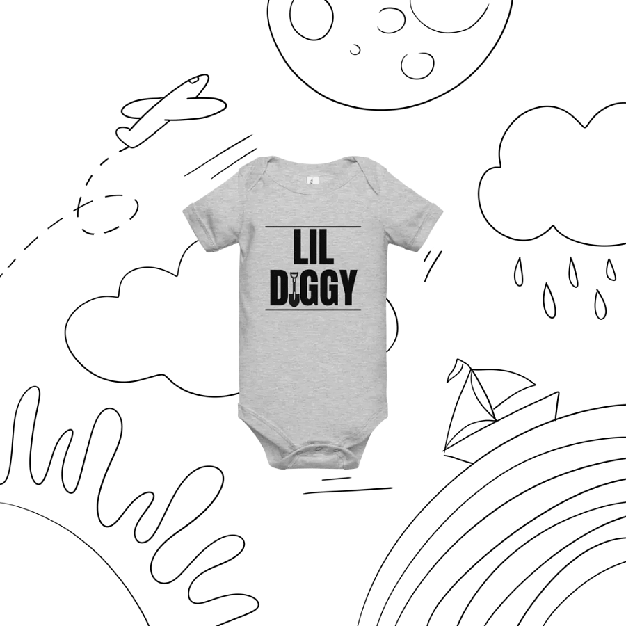 Black Logo Onesie product image (4)