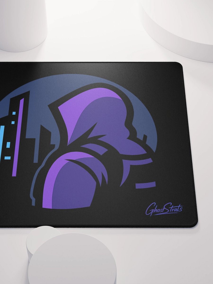 GhostStrats CyberPunk Theme Logo Mouse Pad product image (5)