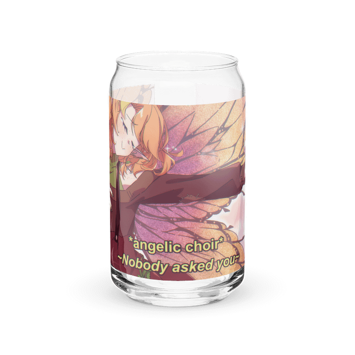 "Nobody asked you" - Glass mug product image (1)