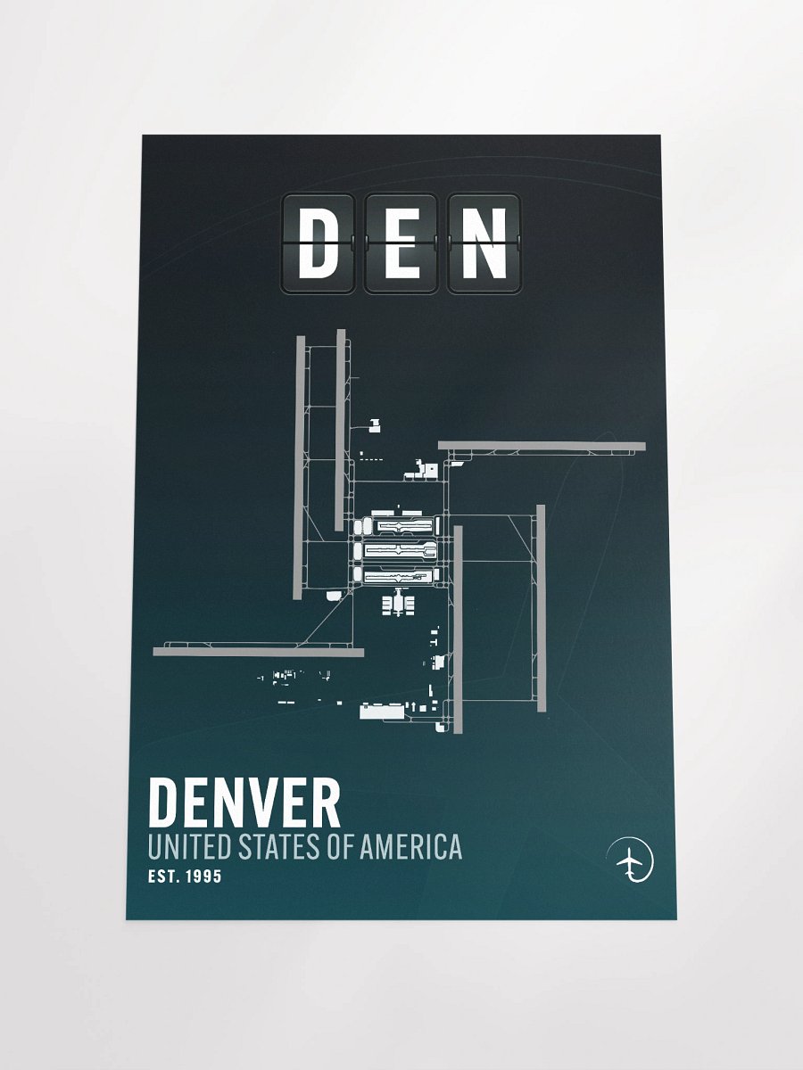 Denver DEN Poster product image (4)