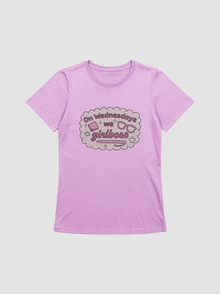 On Wednesdays, We Girlboss (Illustration Version) Women's Supersoft Shirt product image (2)