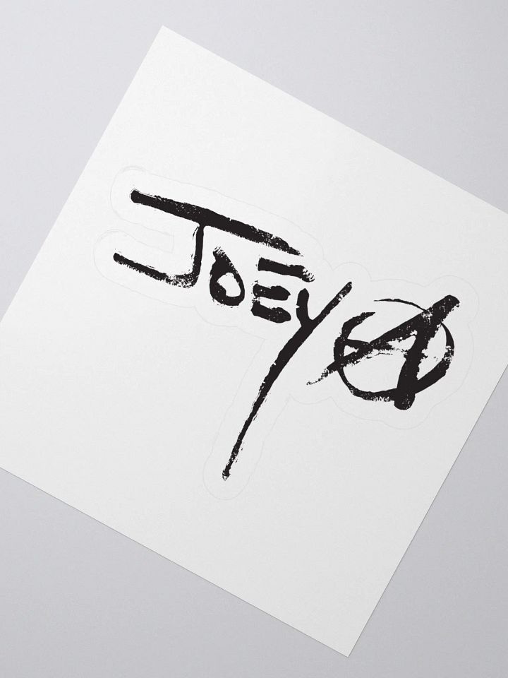 JOEY A STICKER product image (3)