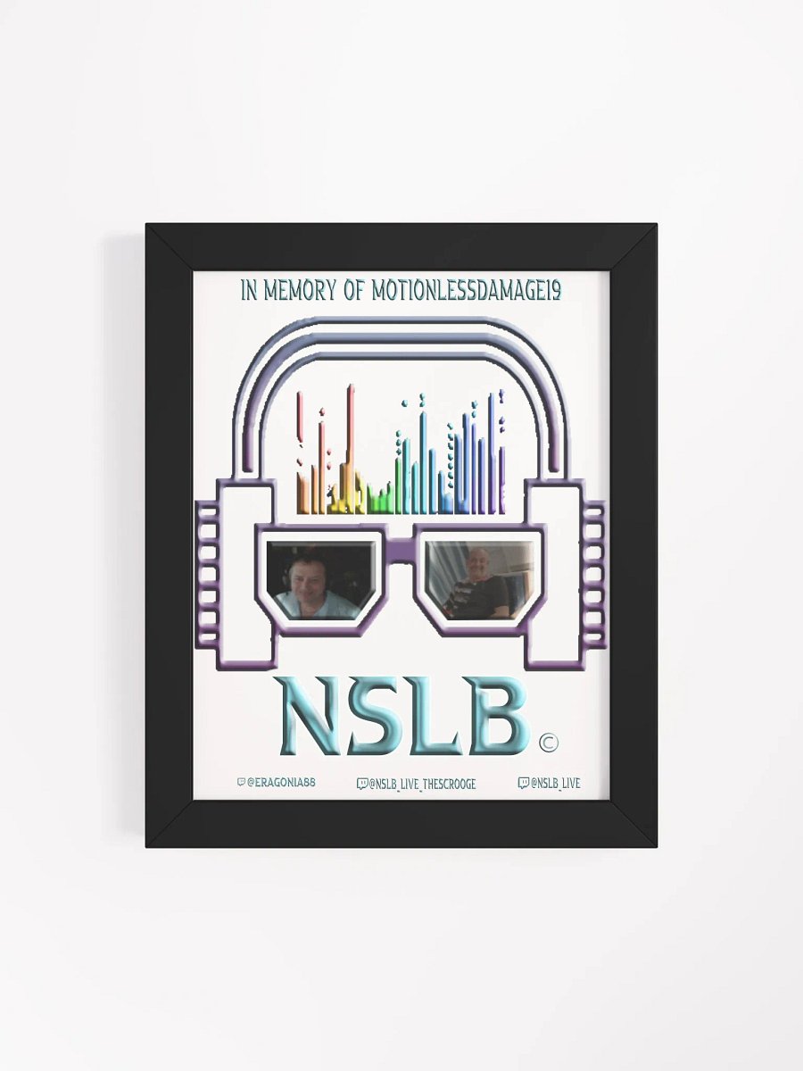 NSLB Vibrant Duo Lens Soundwave Poster product image (46)