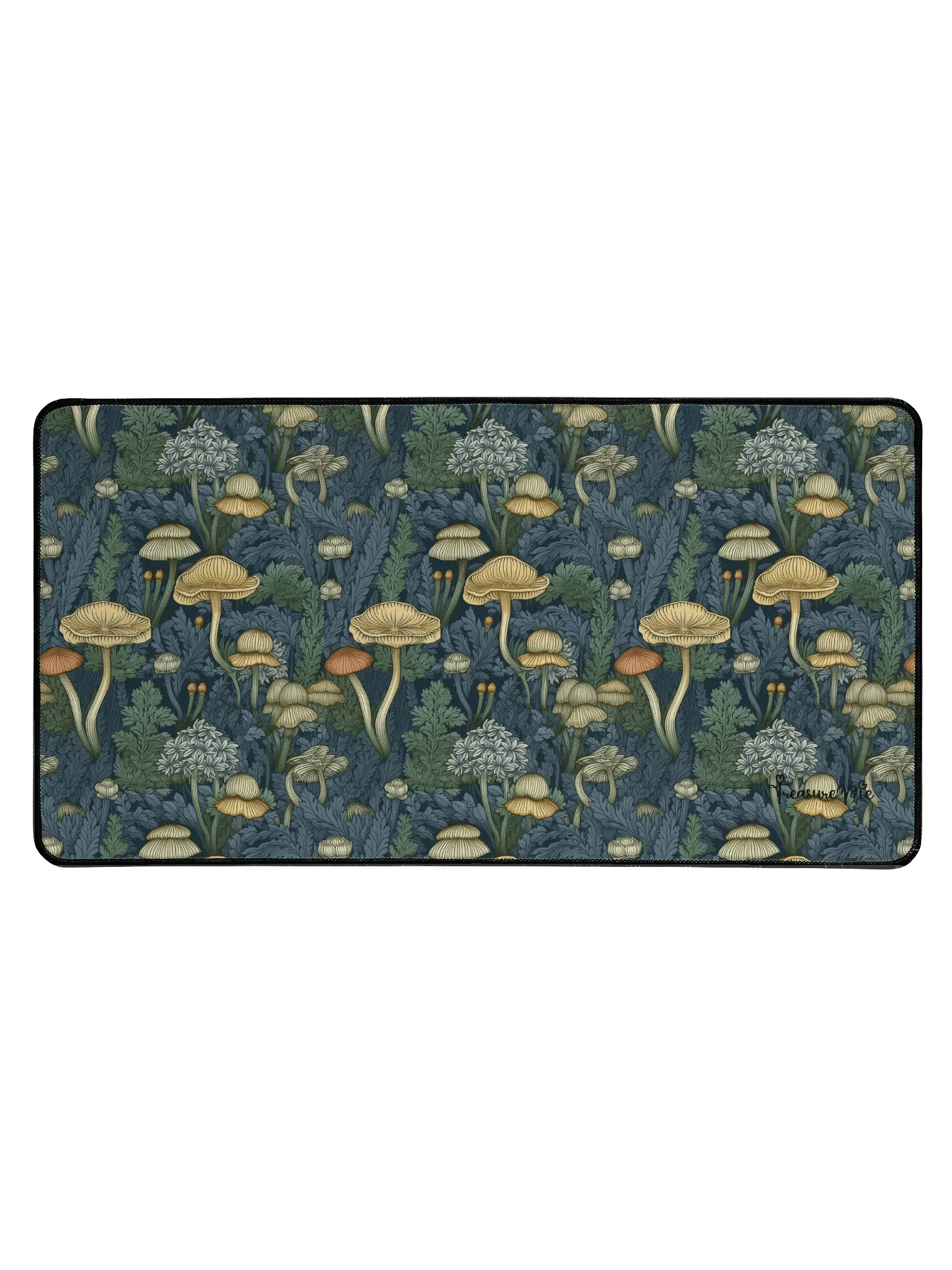 Mushrooms in a Jungle Desk Mat by Treasure Pie product image (1)