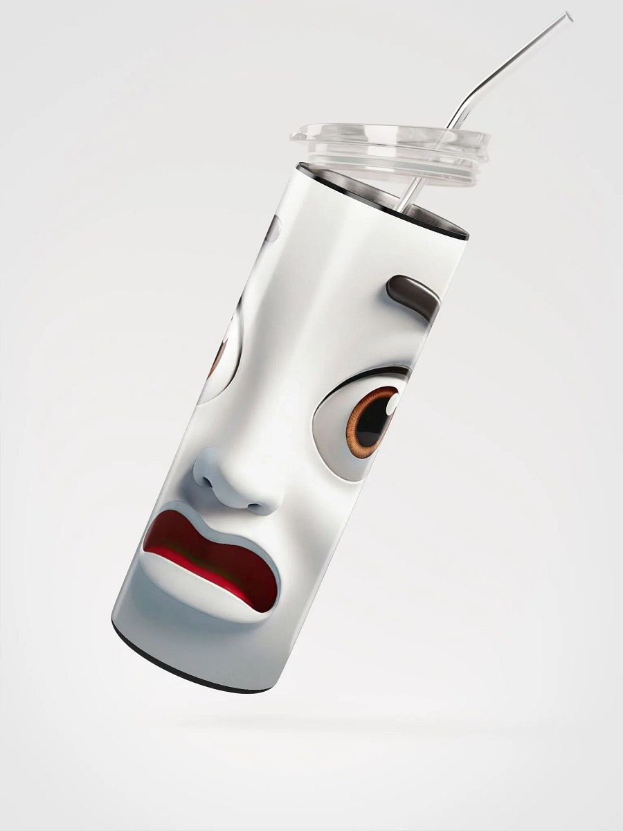 Eco-Friendly Surprised Expression Tumbler product image (3)