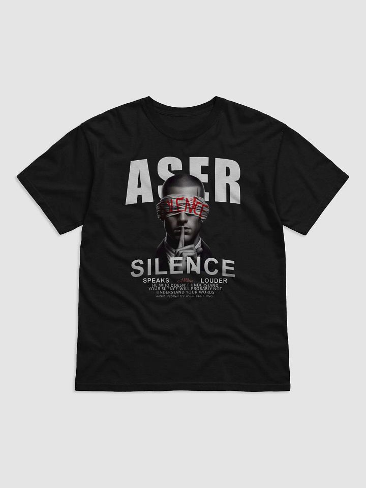 Silence T-shirt product image (1)