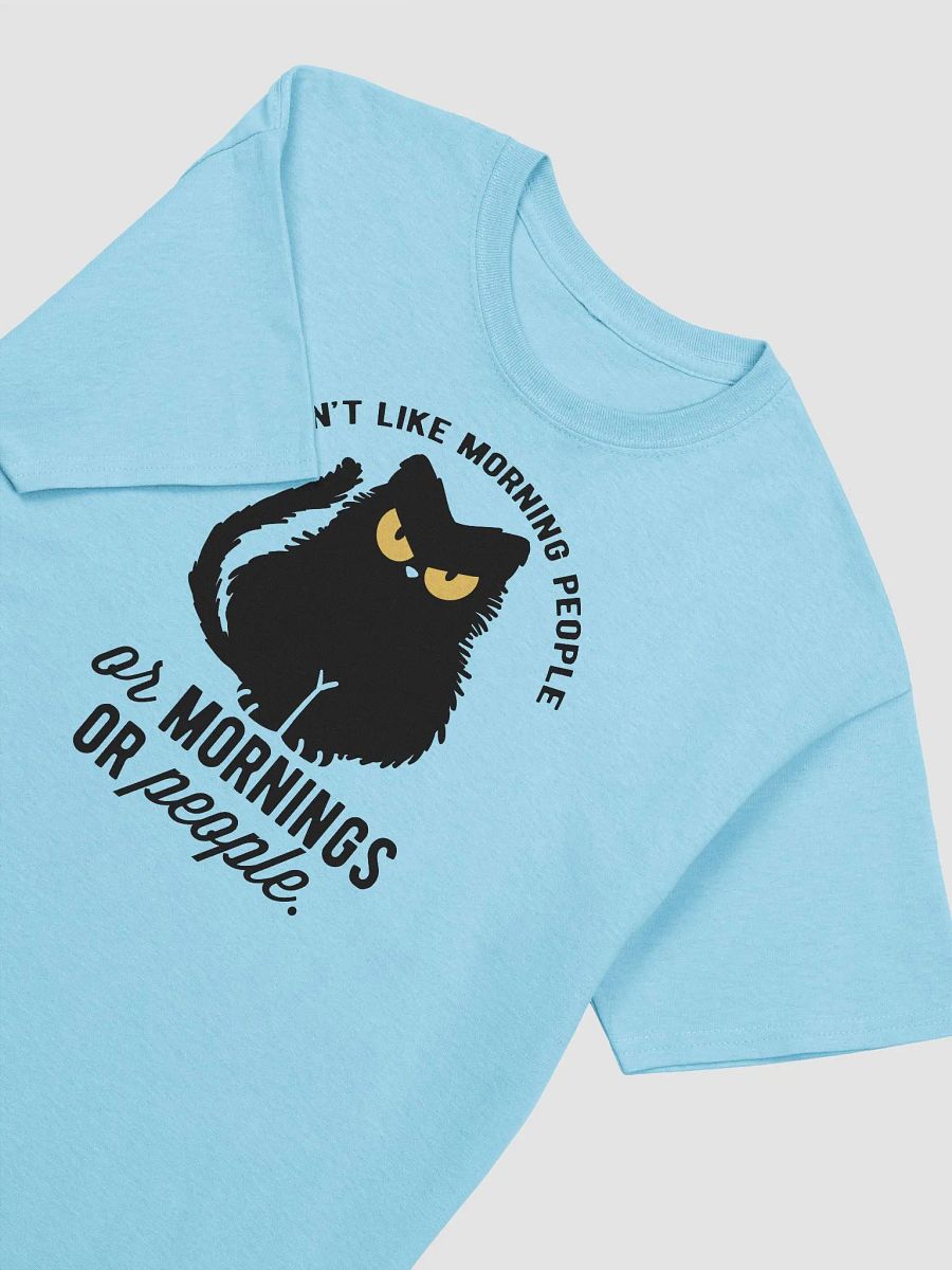 Grouchy Cat Morning Vibes T-Shirt product image (4)